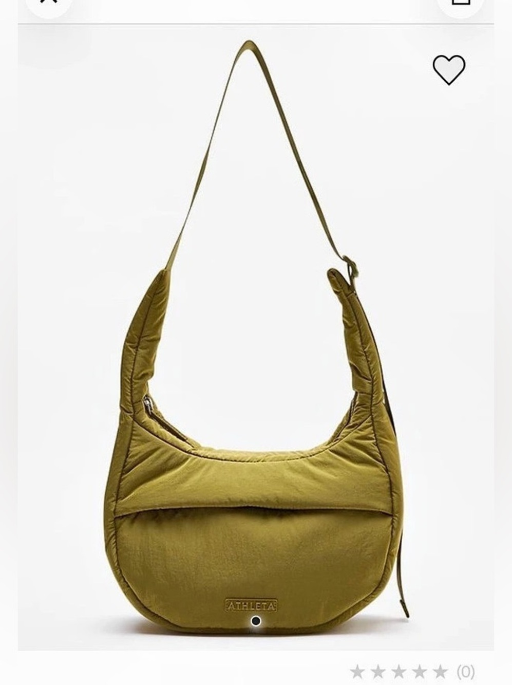 Athleta Hobo All About Sheen Small Crossbody NWOT